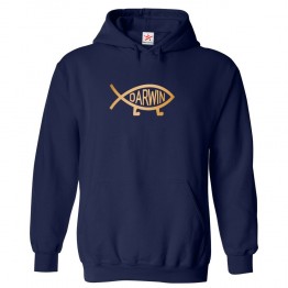Darwin Classic Unisex Evolution Kids and Adults Pullover Hoodie